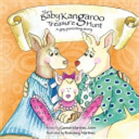 Picture of The Baby Kangaroo Treasure Hunt, a Gay Parenting Story by Carmen Martinez-Jover and Rosemary Martinez