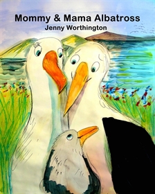 Picture of Mommy and Mama Albatross Children's Book